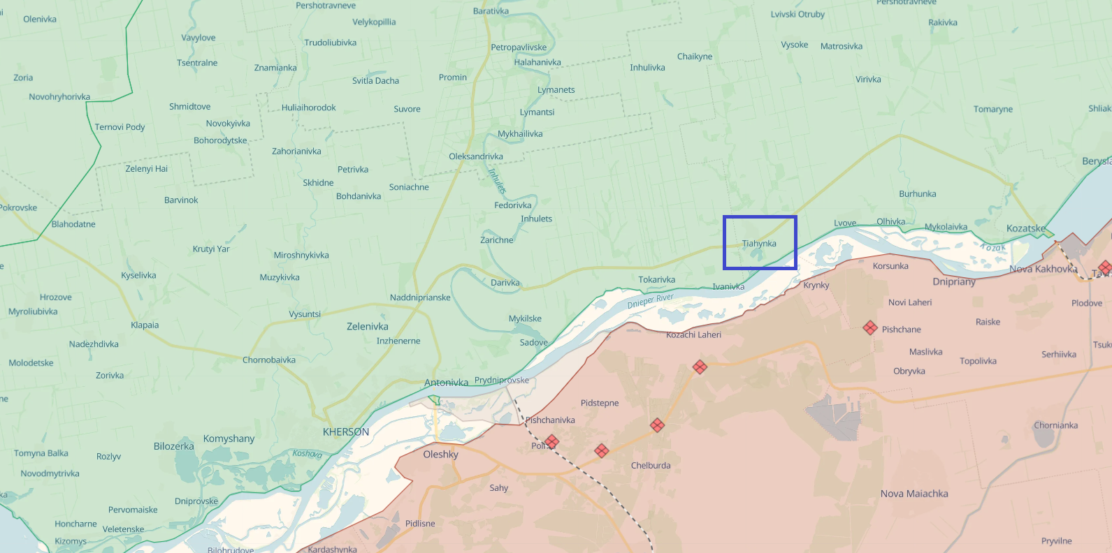 Russians drop four aerial bombs on village near Kherson: Сasualty reported